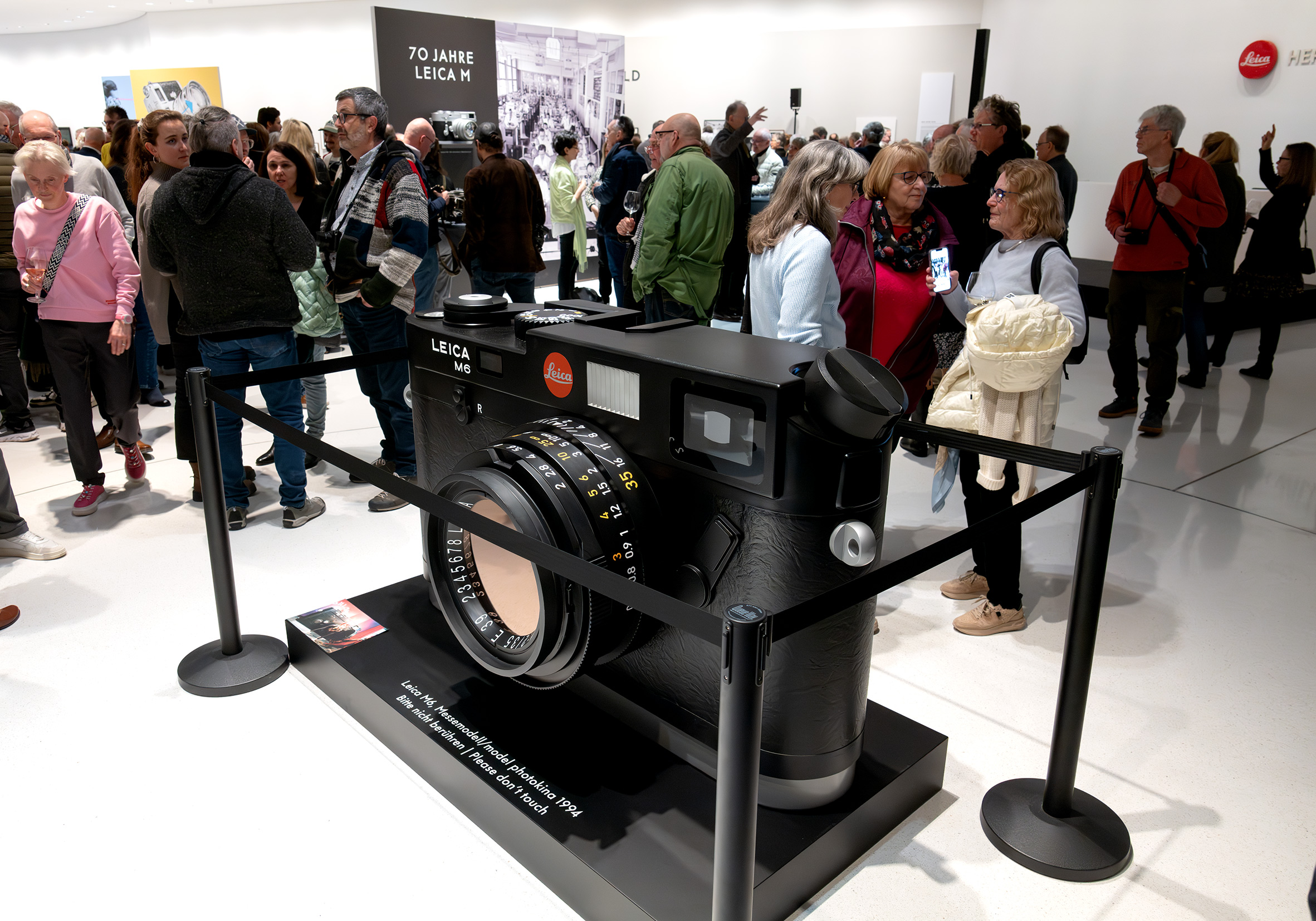 100 Jahre Leica M6 Model Vernissage 18