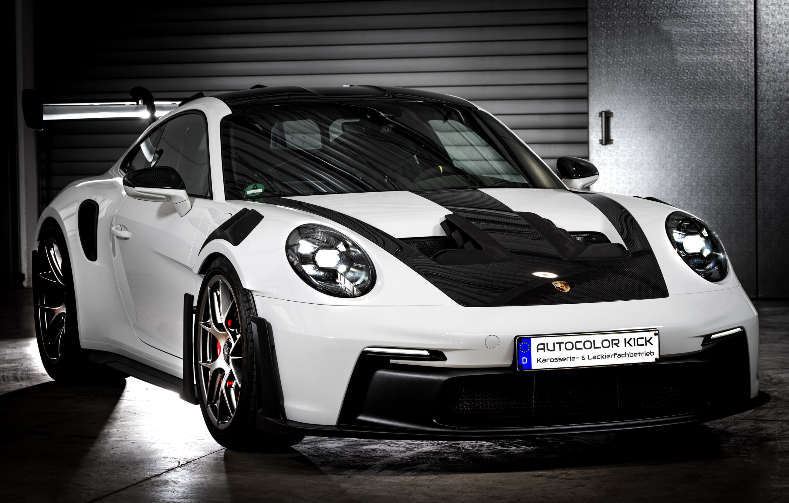 Autolackierung KICK Neuwied Porsche GT3