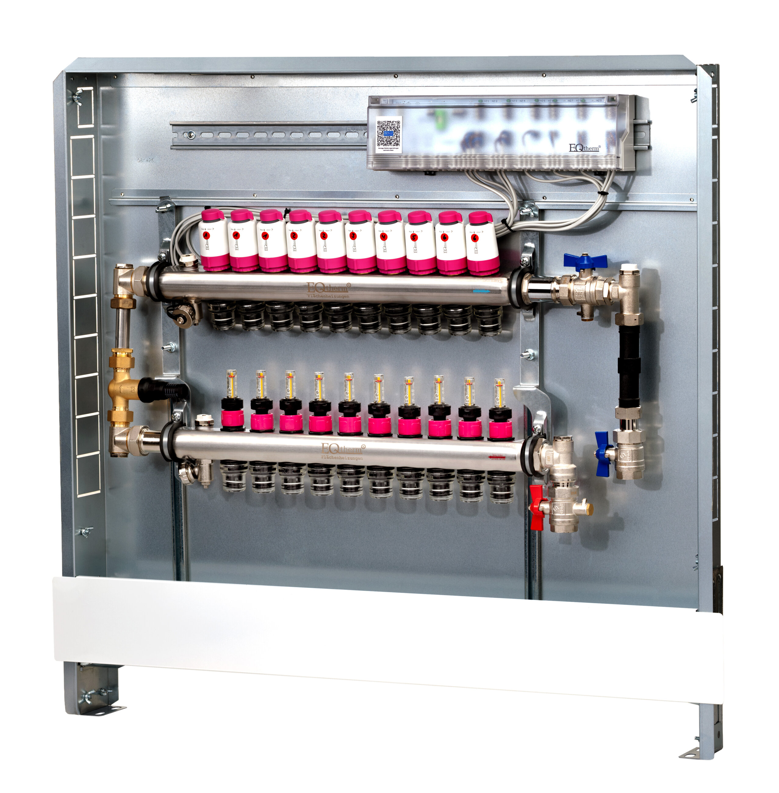 EQtherm Flaechenheizung Verteiler