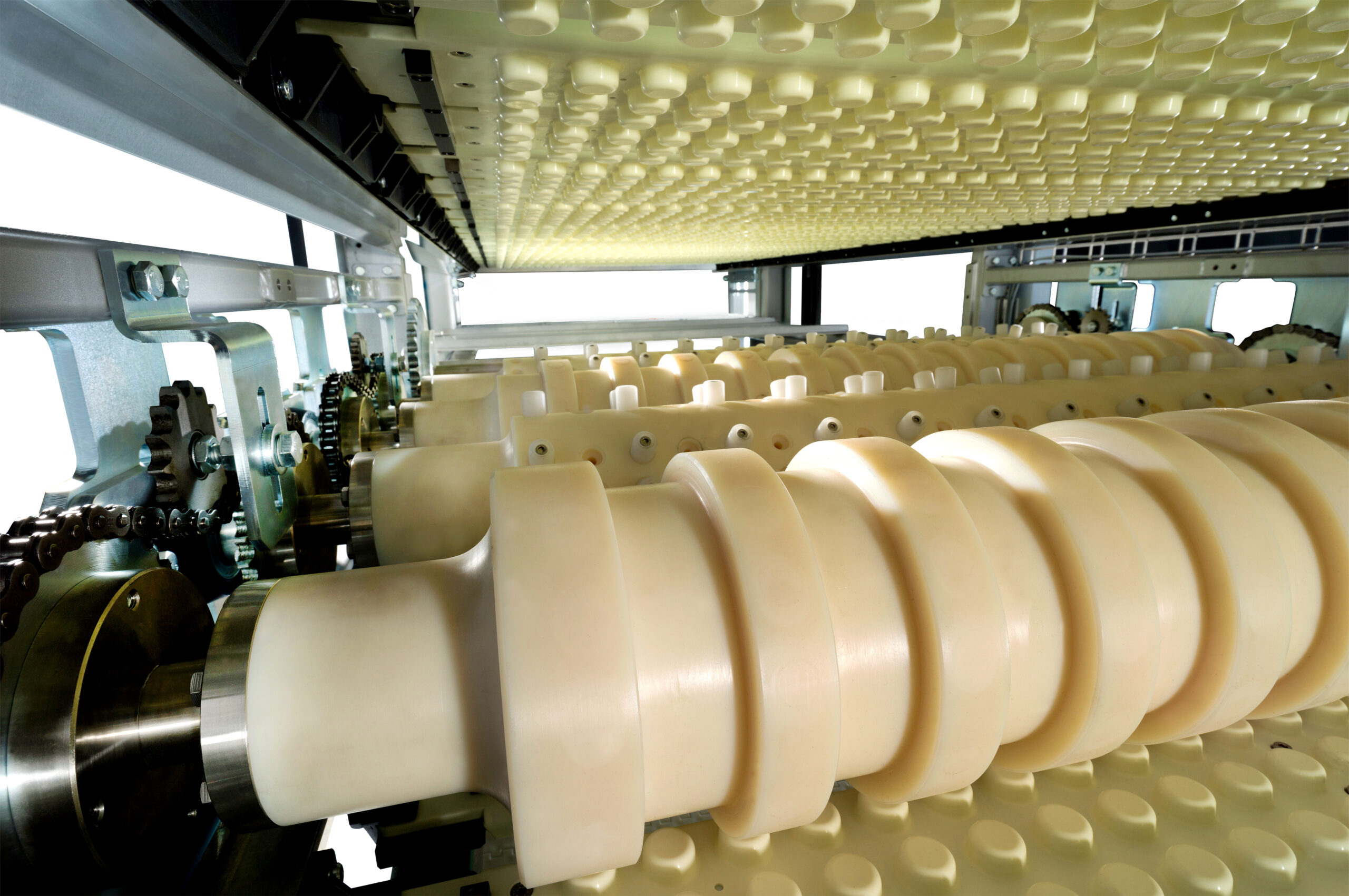 Industrie Süßwarenproduktion Walzen