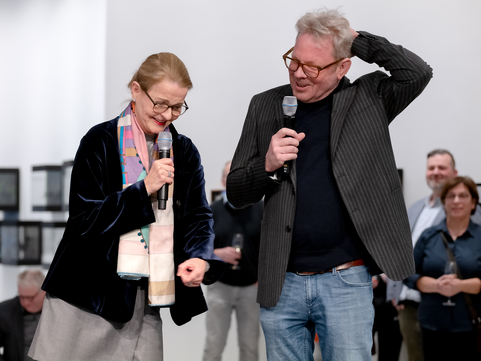 Karin Rehn Kaufmann Götz Schleser Ausstellung Bei Leica Wetzlar
