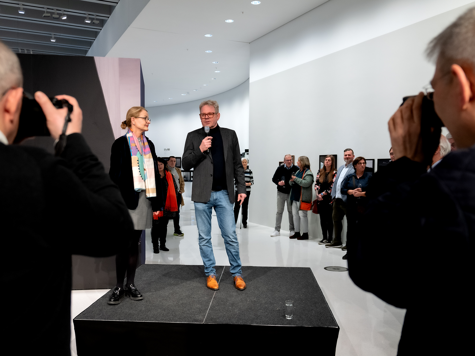 Karin Rehn Kaufmann Götz Schleser Ausstellung Bei Leica