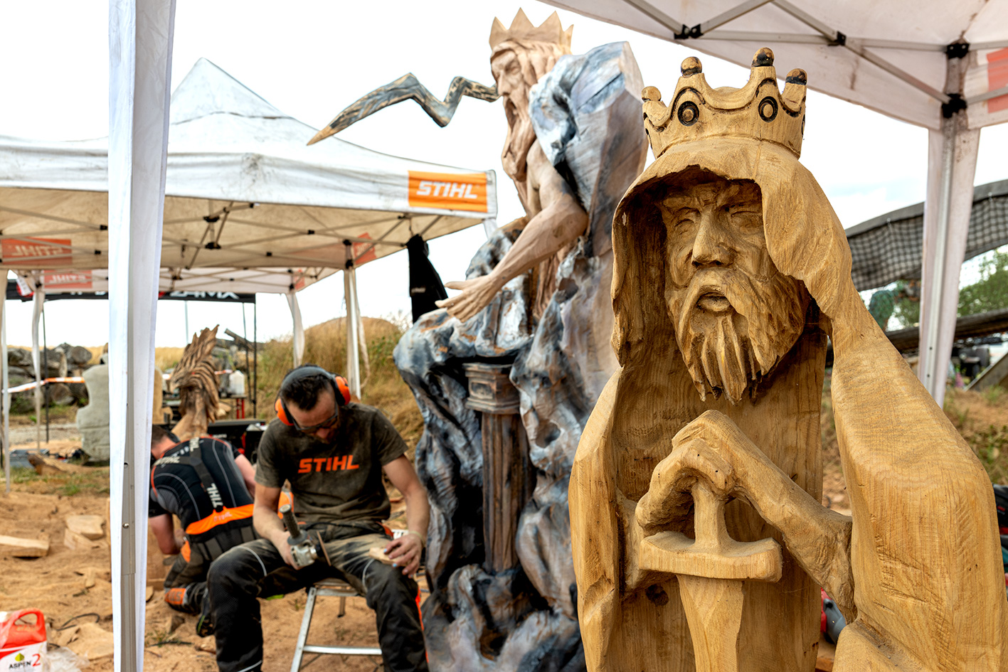 Kettensägen Festival Rauschwitz König Arthur 22 07 2023