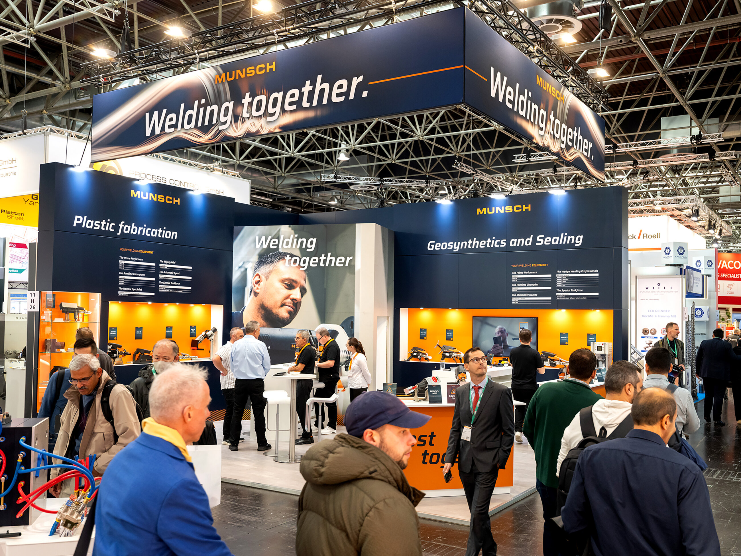 MESSE K Duesseldorf Messestand Gesamtansicht MUNSCH