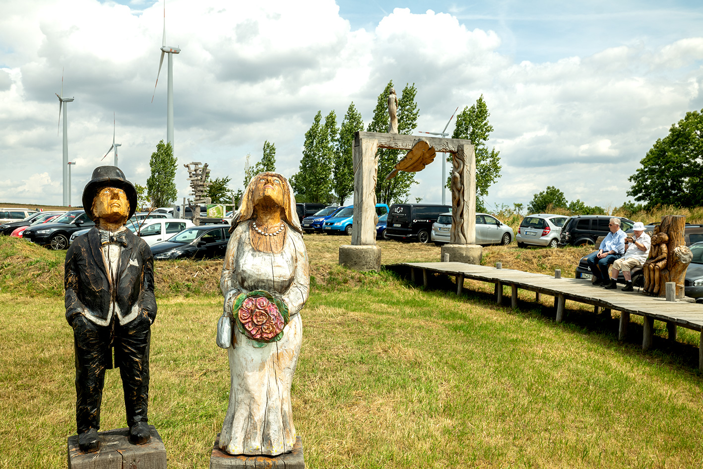 Skulptur Hochzeitspaar Rauschwitz 319