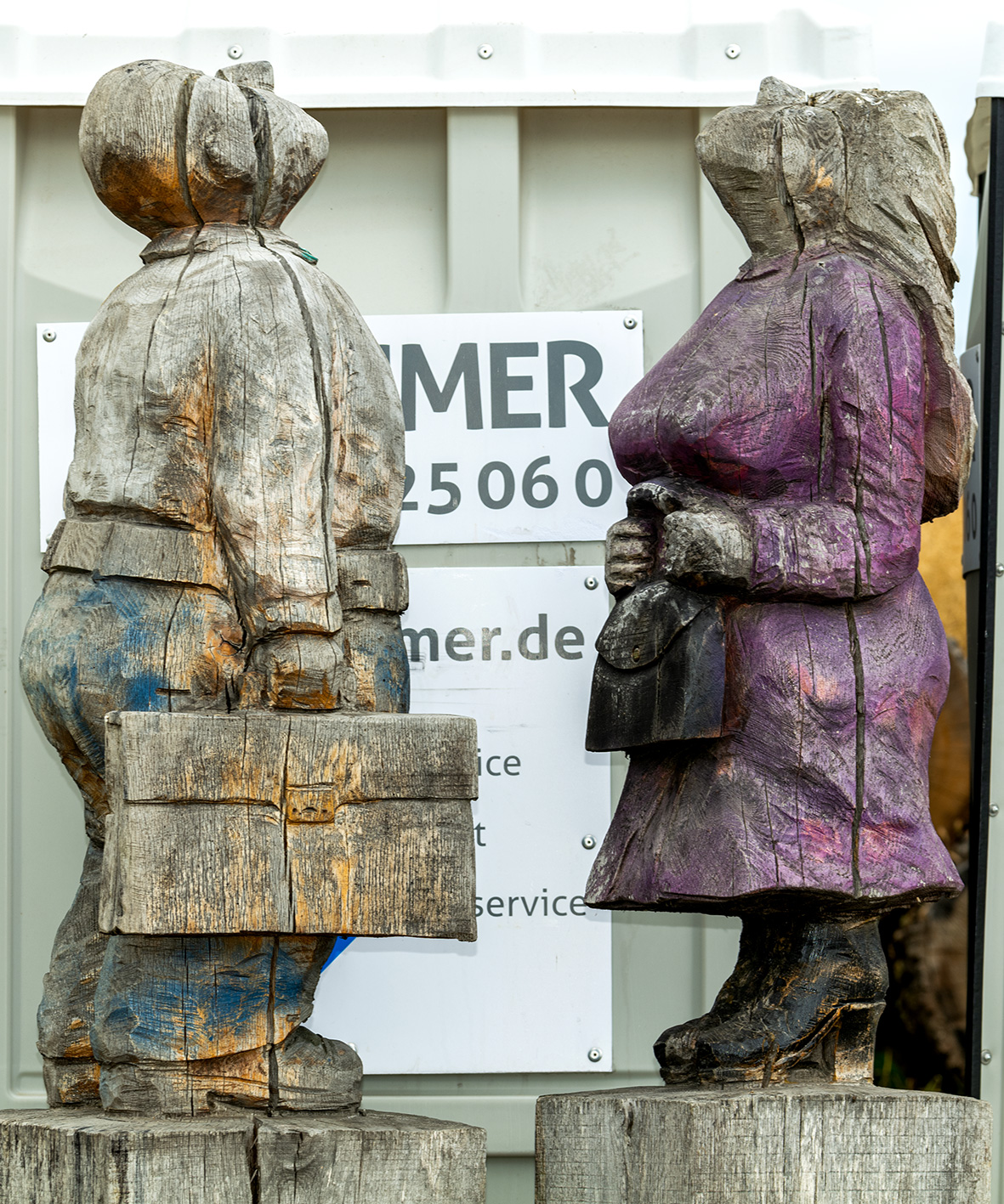 Skulpturen Rausch In Rauschwitz Paar 2023 