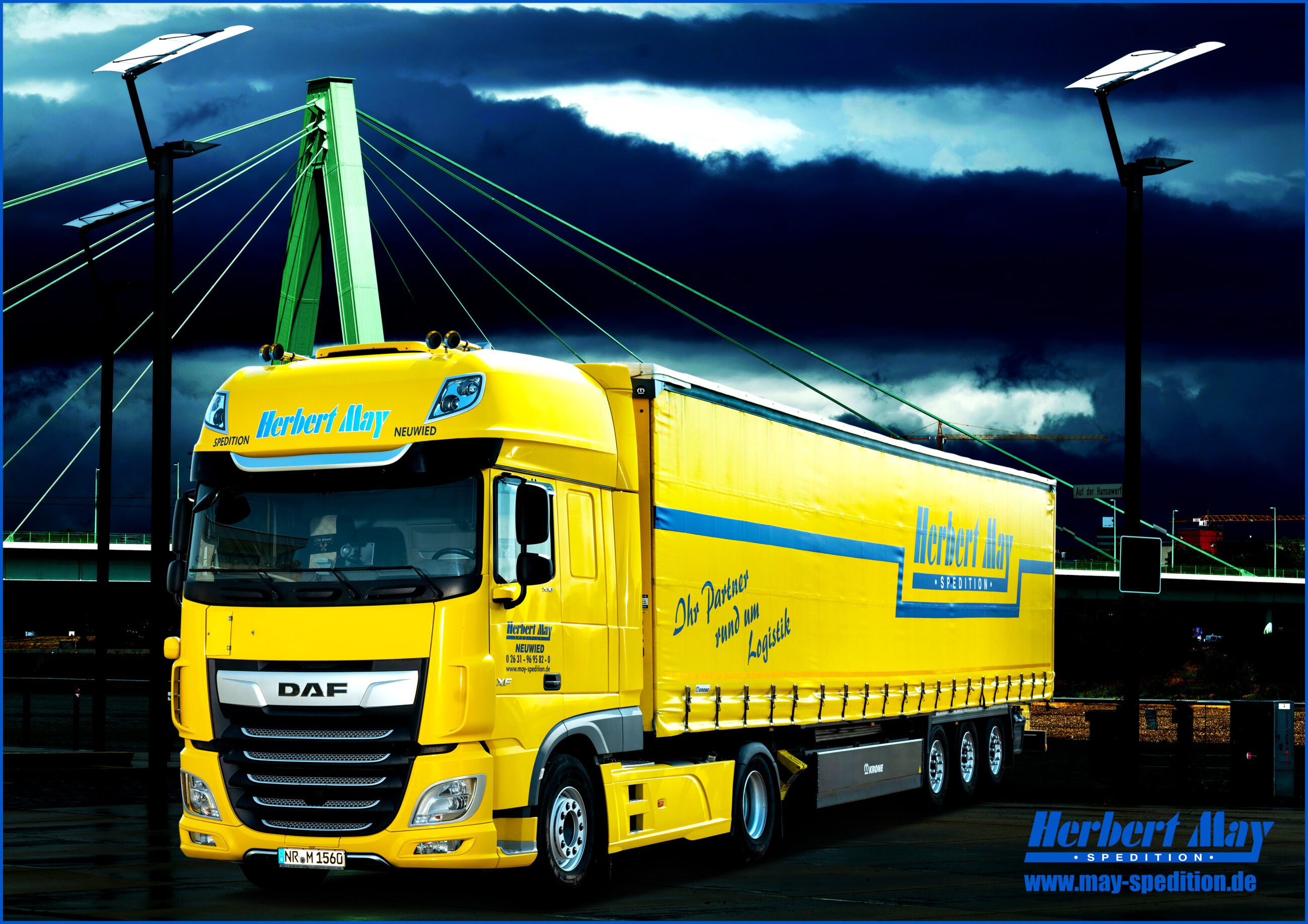 Spedition MAY DAF LKW