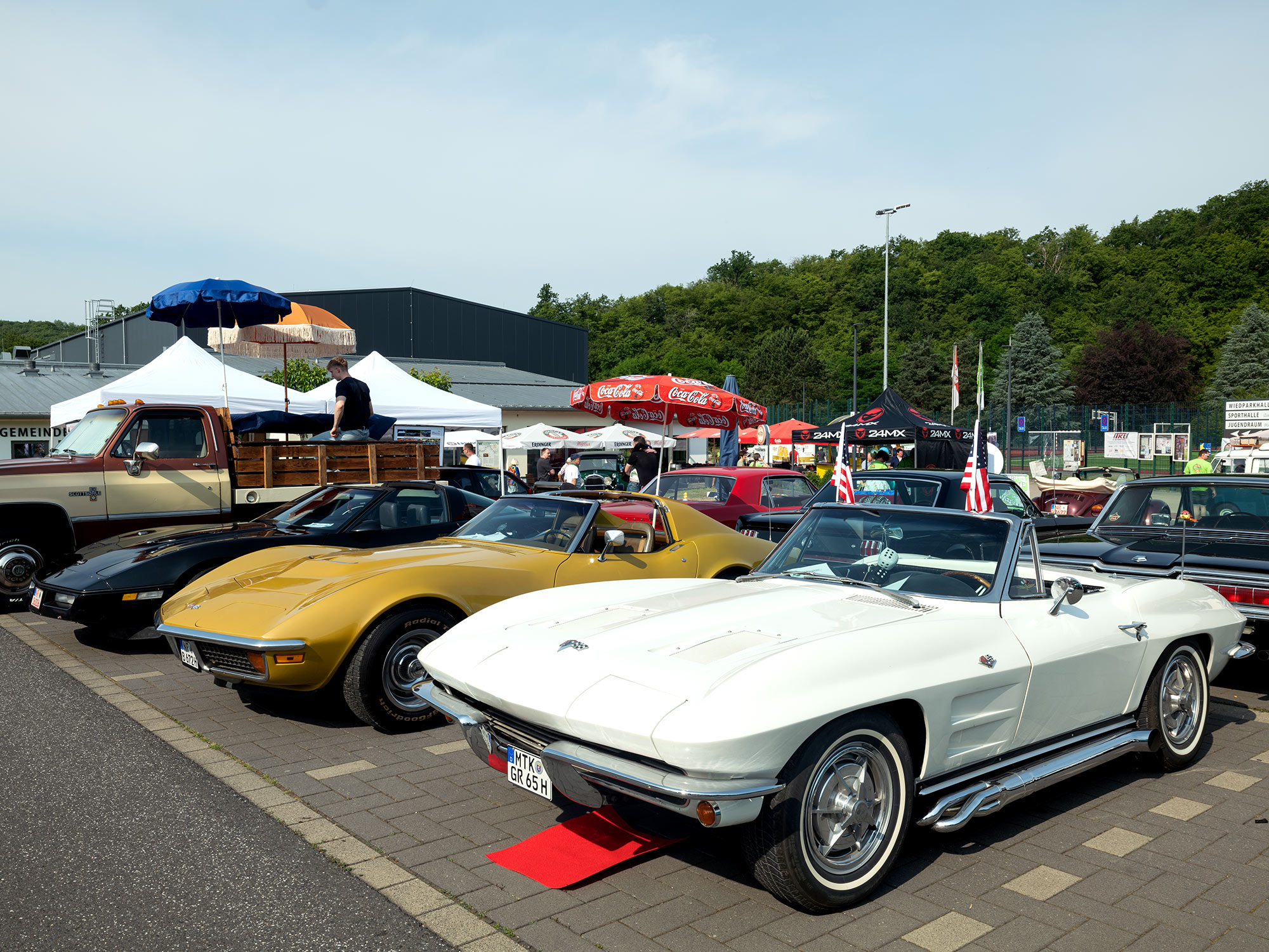 Wiedtal Classic Oldtimer Treffen MOH Stand CORVETTE 188
