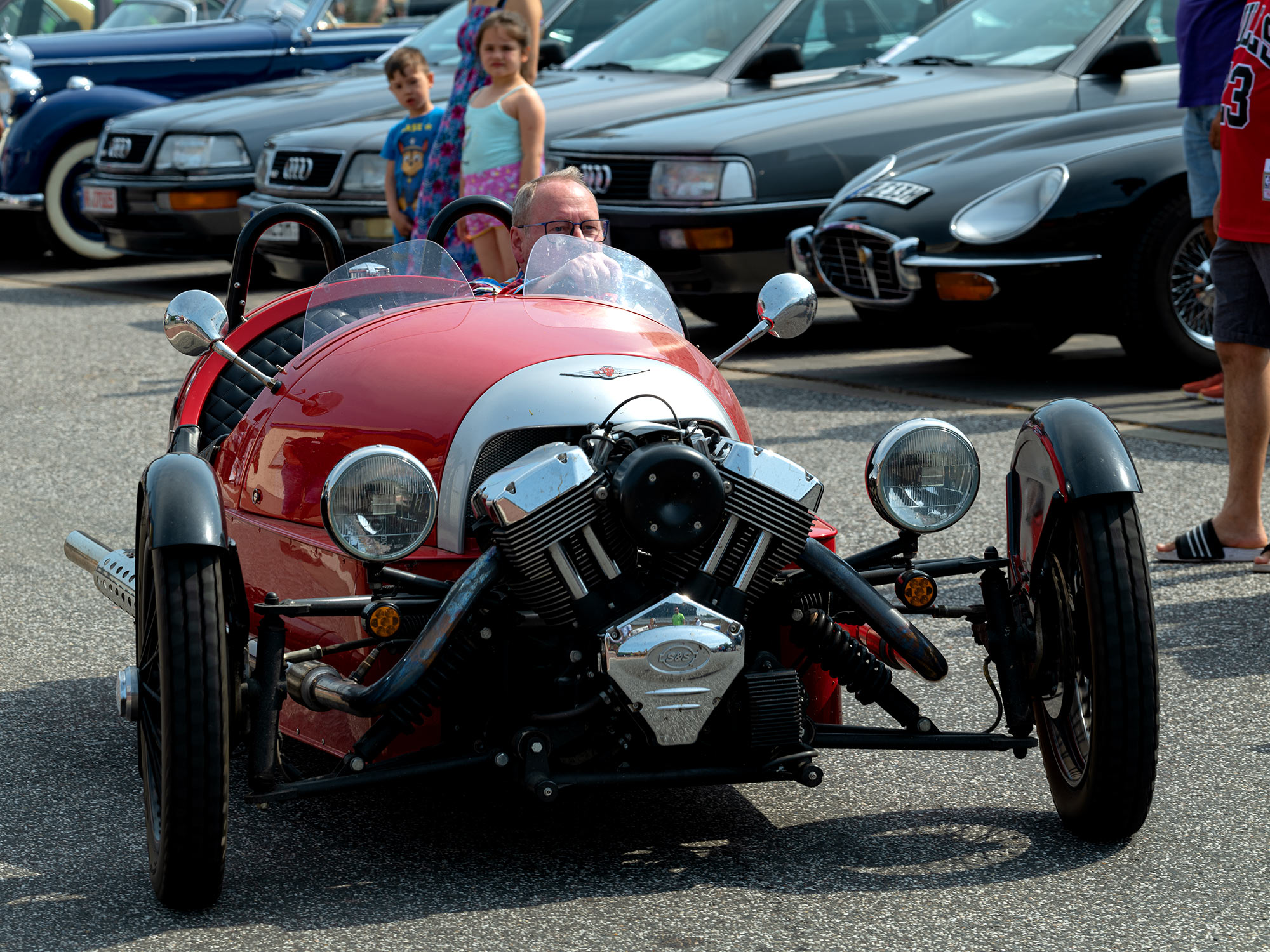 Wiedtal Classic Oldtimer Treffen MORGAN Sund S Motor 257