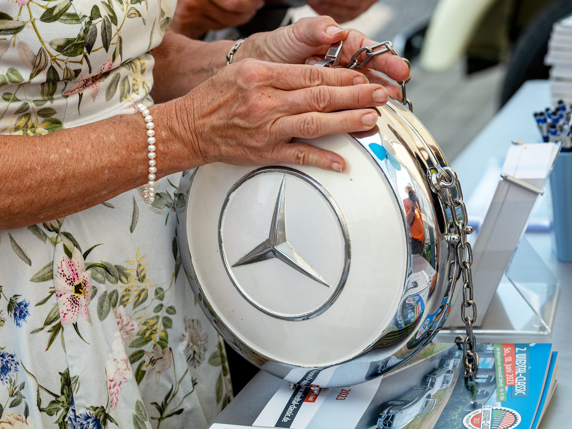 Wiedtal Classic Oldtimer Treffen Mercedes Tasche 225