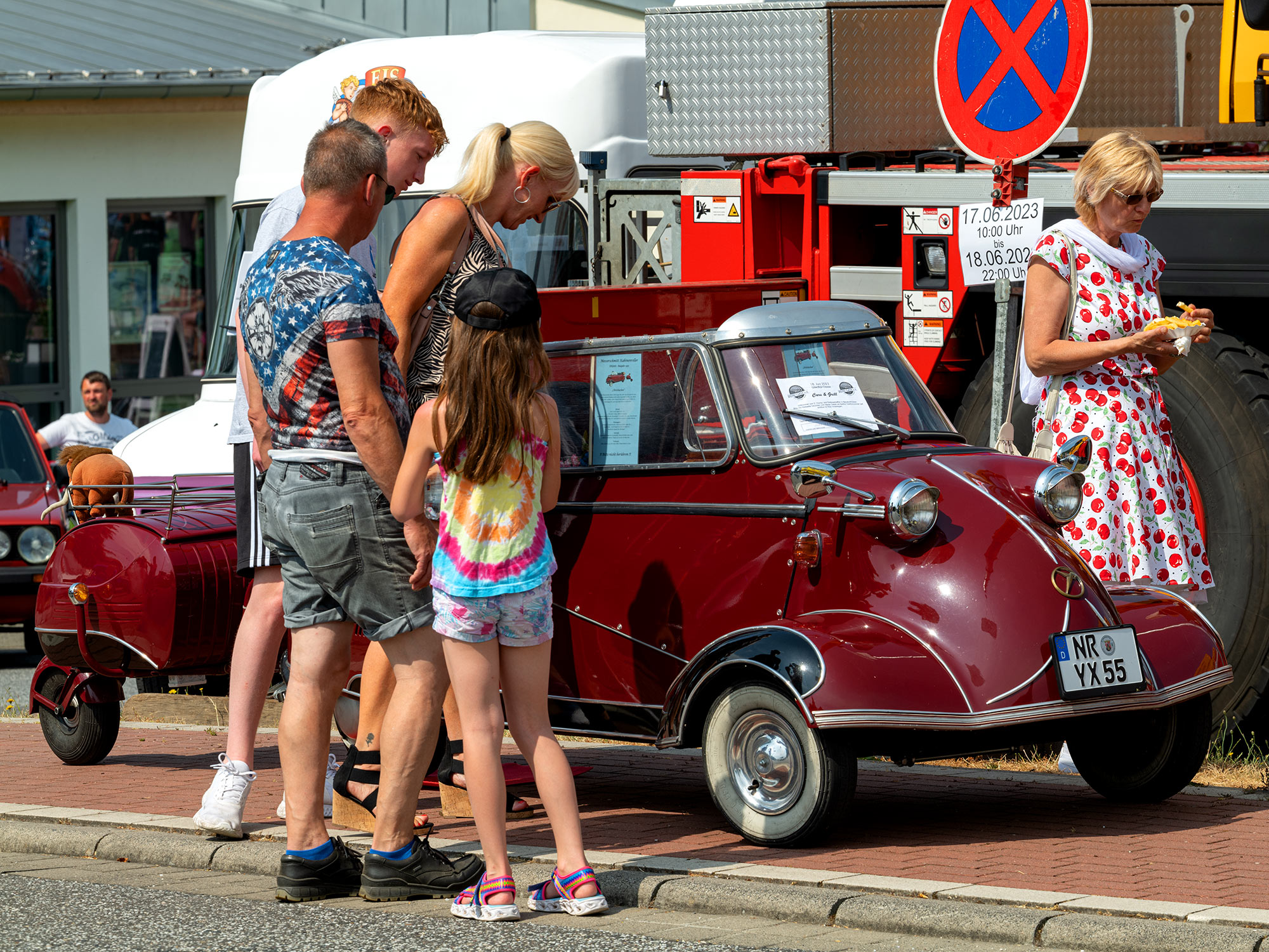 Wiedtal Classic Oldtimer Treffen Messerschmitt Kabinenroller 286