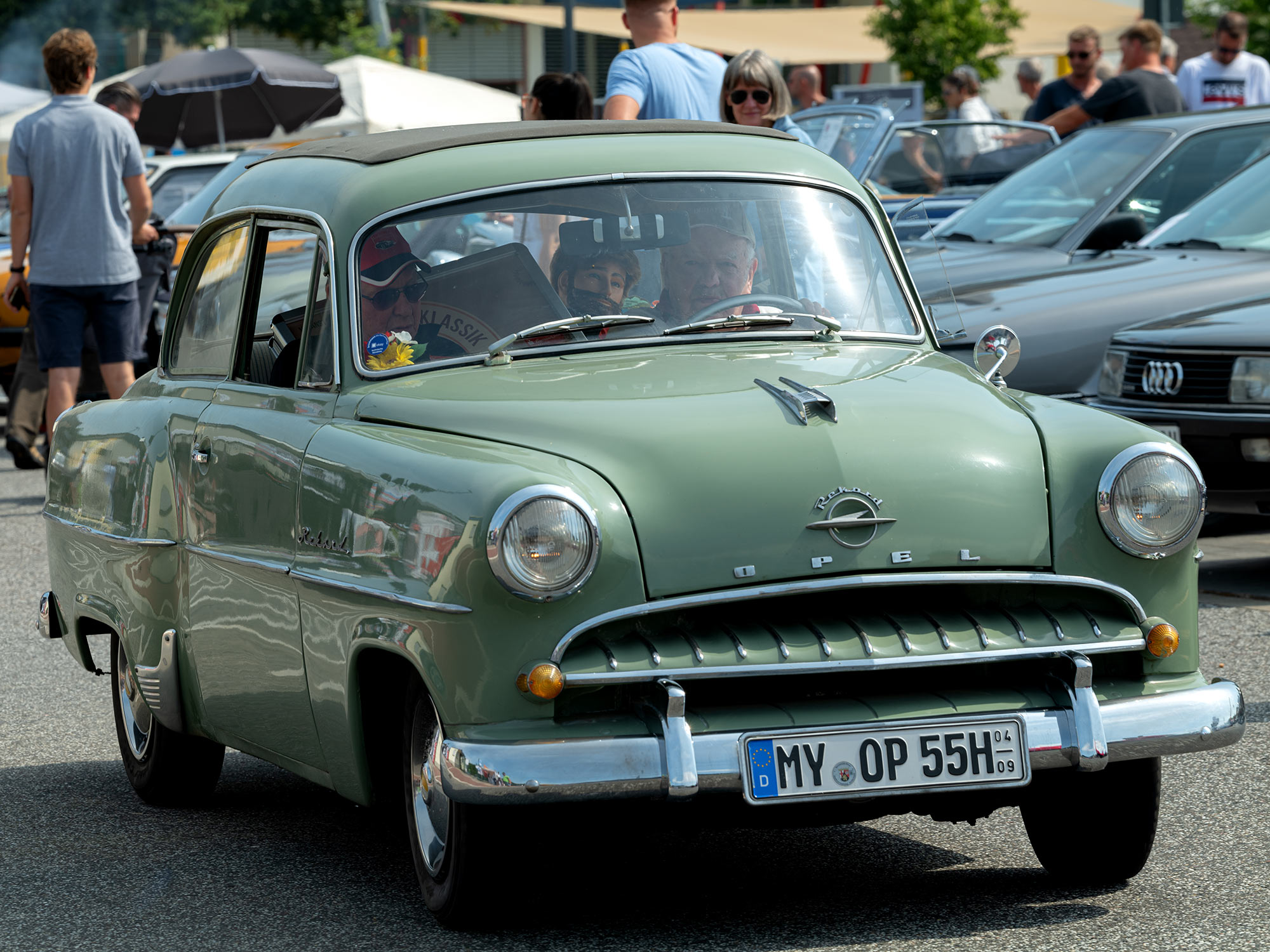 Wiedtal Classic Oldtimer Treffen OPEL REKORD 55 264
